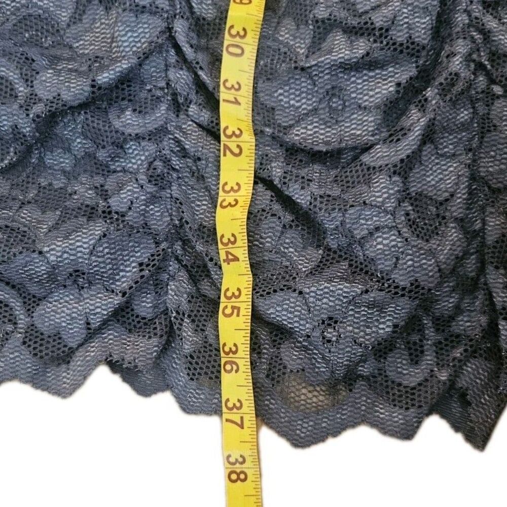 New Eliza J Dress Regal Collection Gray Lace Midi Missy Size 14 (Jr.) - Picture 10 of 11